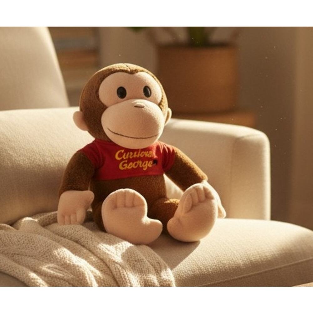 Curious George Plush Stuffed Toy 13 Inches Universal Studios
